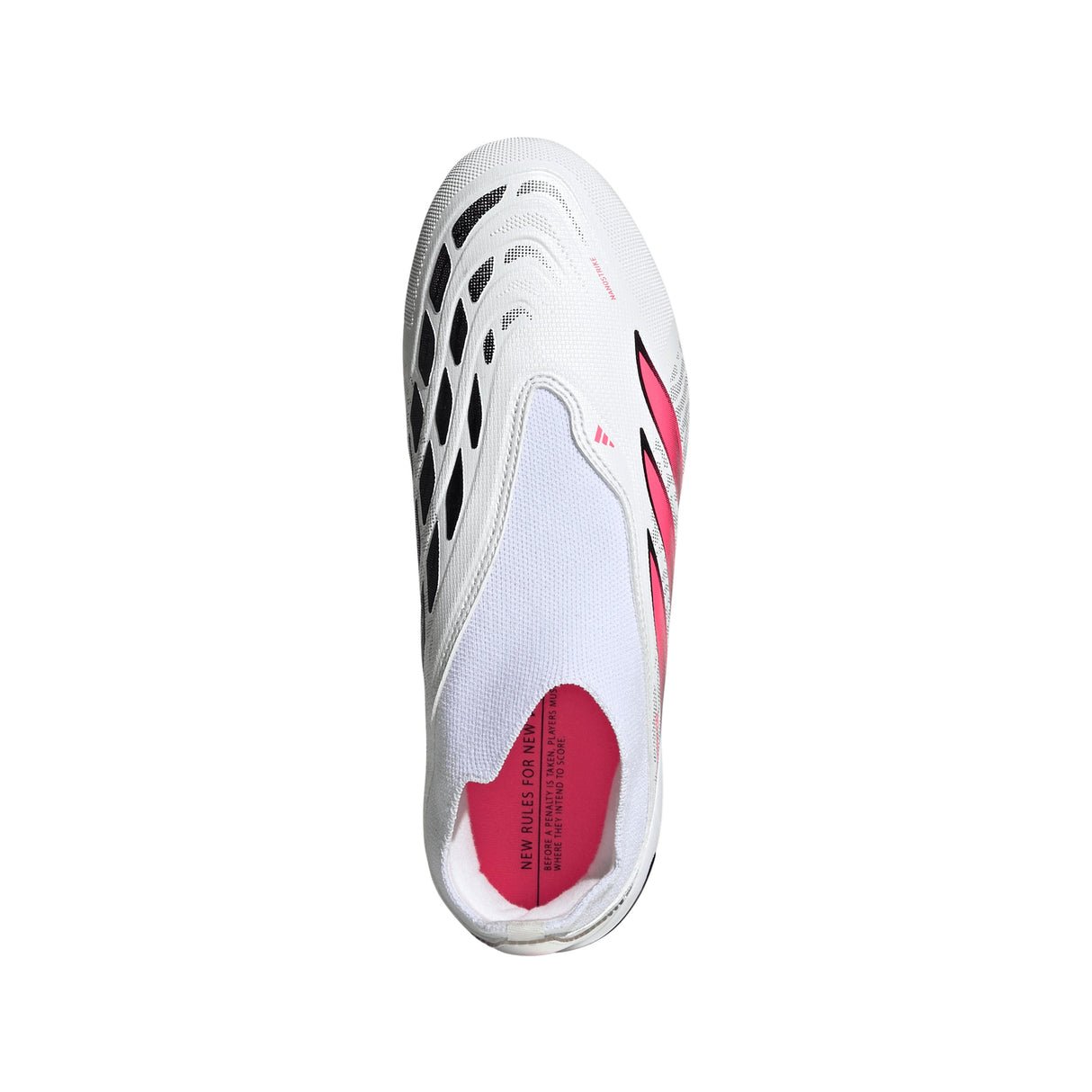 adidas Predator League Laceless Firm Ground Youth Soccer Cleats - White/Black - Best Buy Soccer