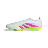 adidas Predator League Laceless Firm/Multi - Ground Boots White/Pink - Best Buy Soccer