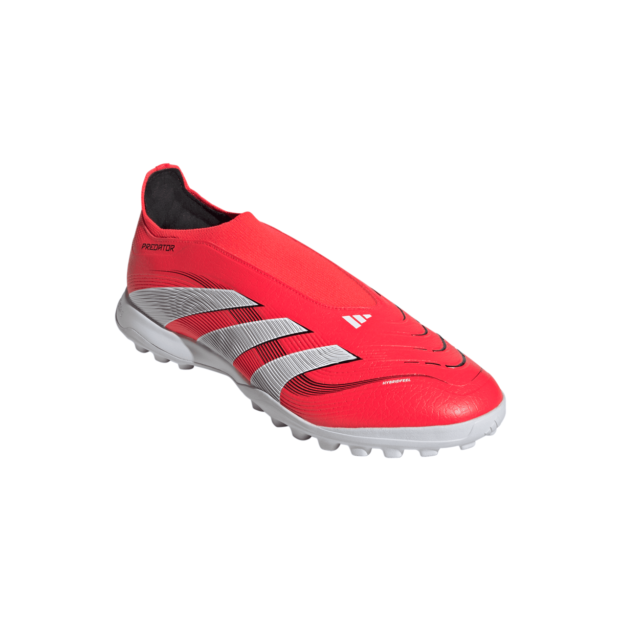 adidas Predator League Laceless Turf Boots Red/White - Best Buy Soccer