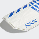 adidas Predator League Shin Guards White/Blue - Best Buy Soccer