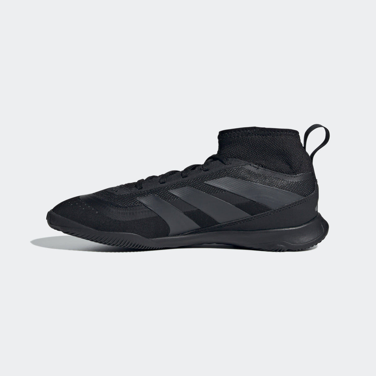 adidas Predator League Sock IN Junior Indoor Soccer Shoes - Core Black/Carbon - Best Buy Soccer