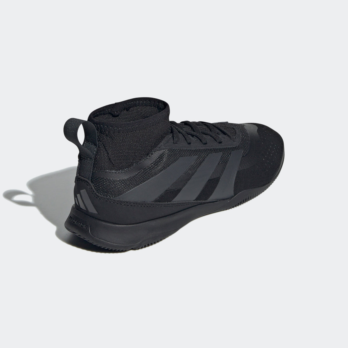 adidas Predator League Sock IN Junior Indoor Soccer Shoes - Core Black/Carbon - Best Buy Soccer