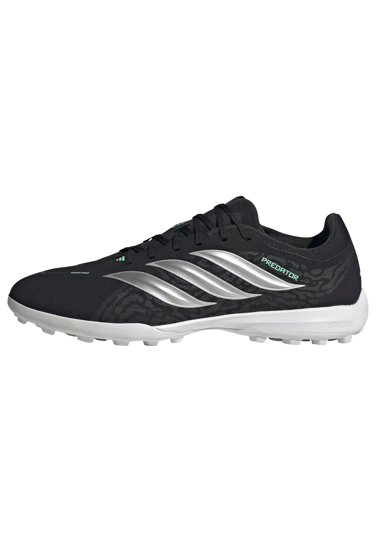 adidas Predator League TF Turf Men's Soccer Cleats - Black/Silver/Mint - Best Buy Soccer