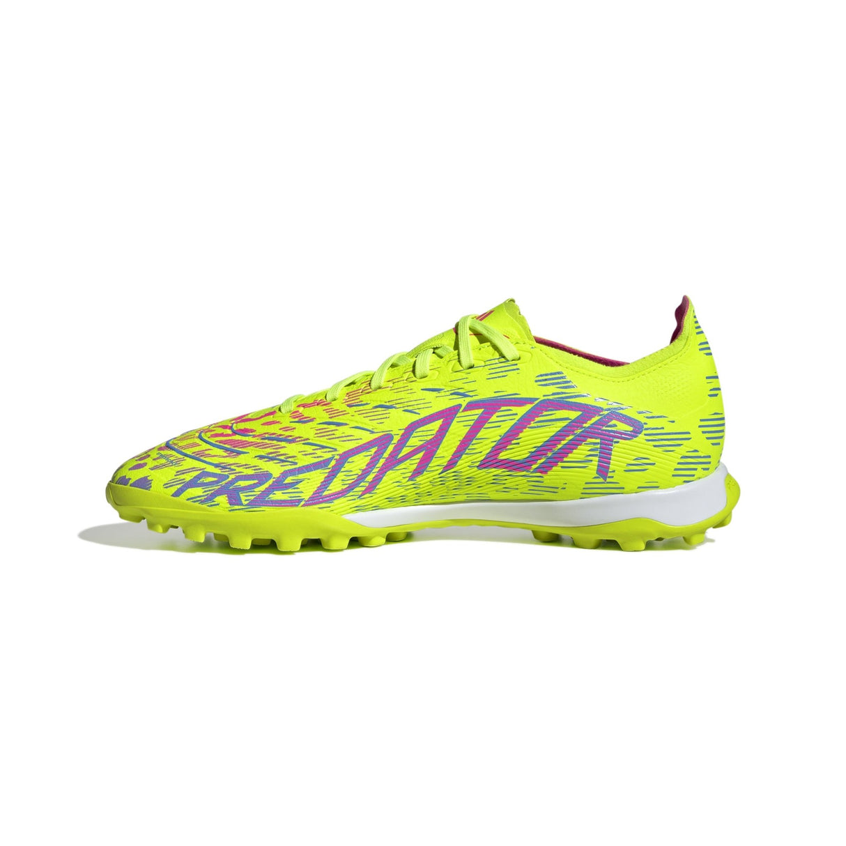 adidas Predator League Turf Boots Lemon/Blue - Best Buy Soccer