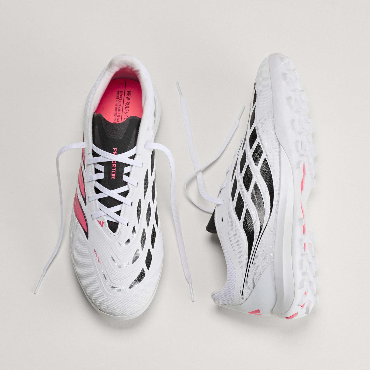 adidas Predator League Turf Men's Soccer Cleats - White/Black - Best Buy Soccer