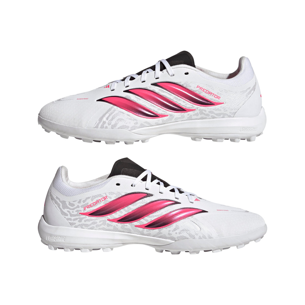 adidas Predator League Turf Men's Soccer Cleats - White/Black - Best Buy Soccer