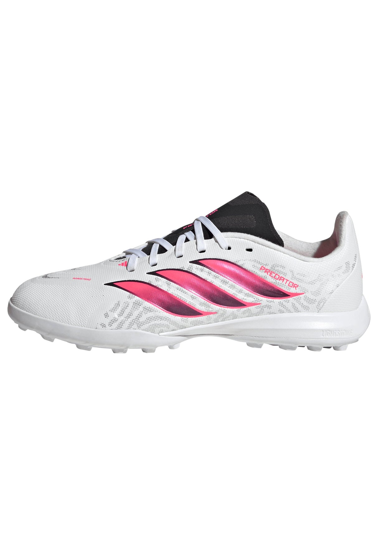 adidas Predator League Turf Youth Soccer Cleats - White/Black - Best Buy Soccer