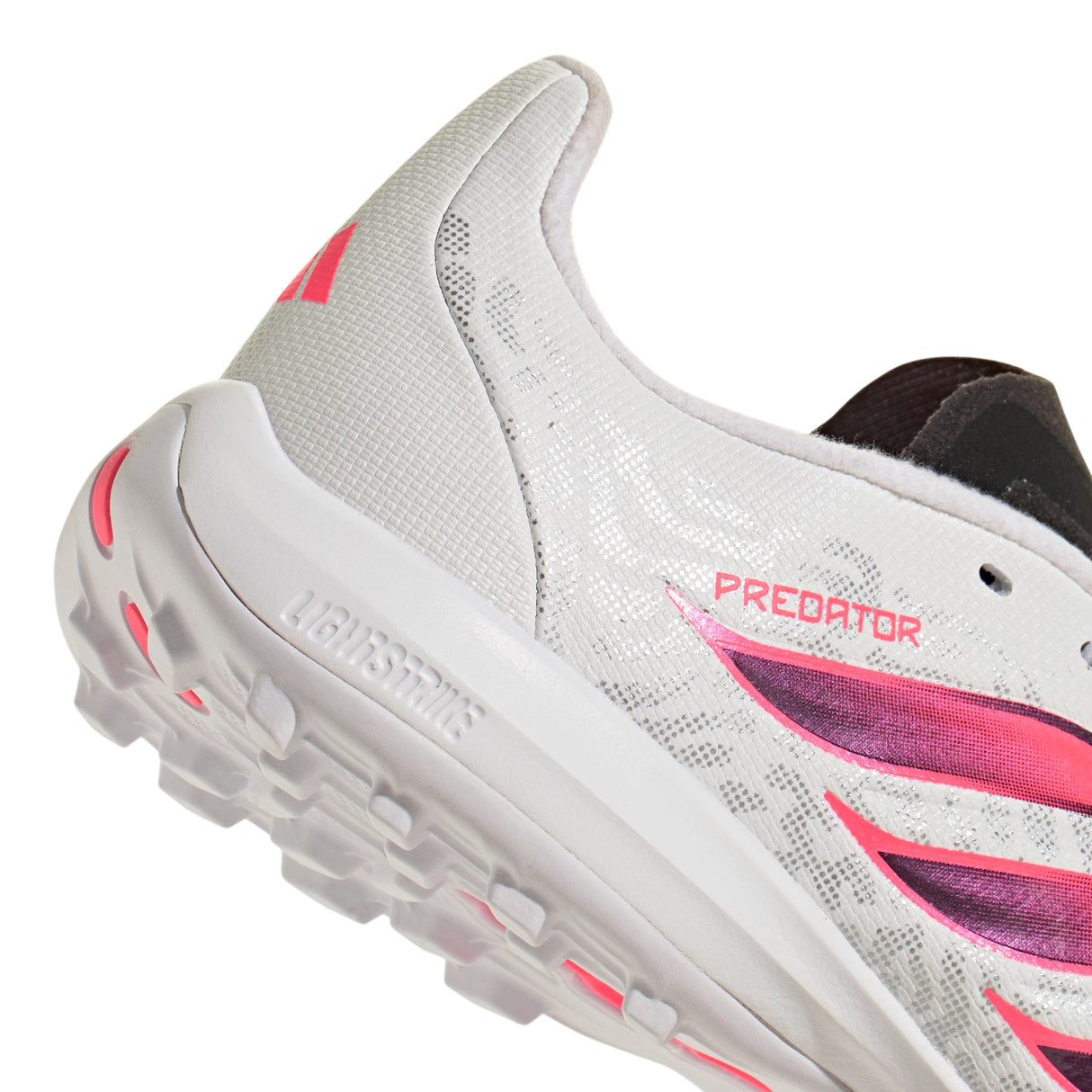 adidas Predator League Turf Youth Soccer Cleats - White/Black - Best Buy Soccer