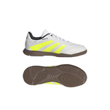 adidas Predator League Youth Indoor Shoes - White/Lemon - Best Buy Soccer
