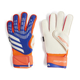 adidas Predator Match Fingersave Goalkeeper Gloves Lucid Blue/Red/White - Best Buy Soccer