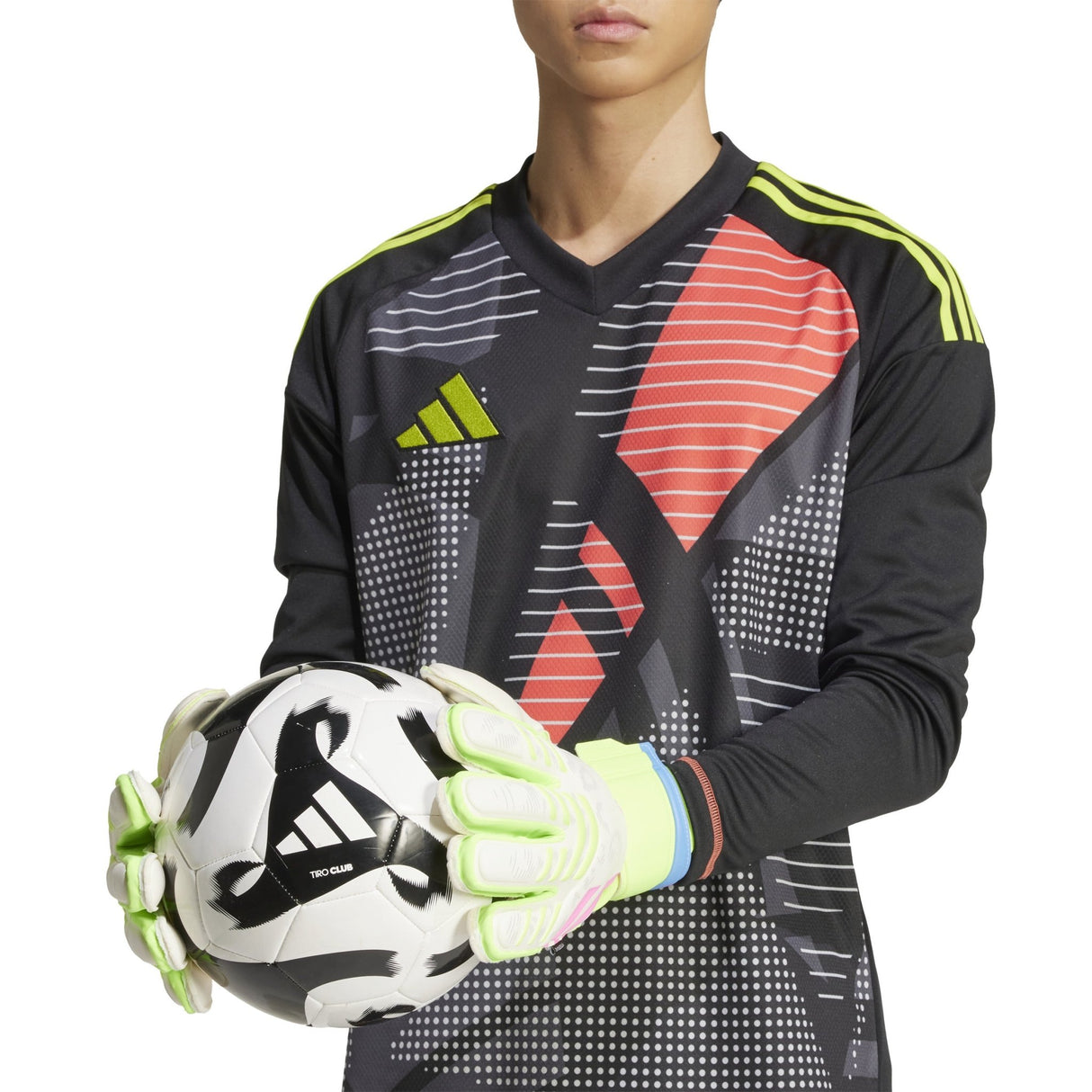 adidas Predator Match Fingersave Goalkeeper Gloves White - Best Buy Soccer