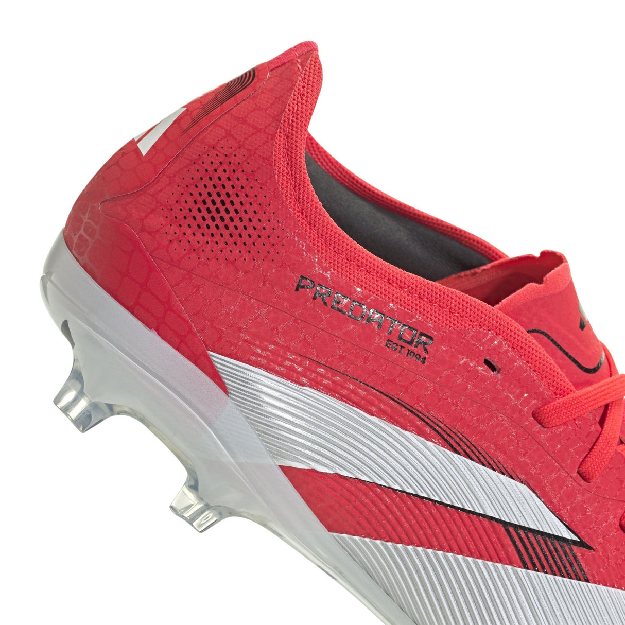 adidas Predator Pro FG Firm Ground Boots Red/White - Best Buy Soccer