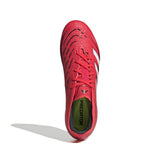 adidas Predator Pro FG Firm Ground Boots Red/White - Best Buy Soccer