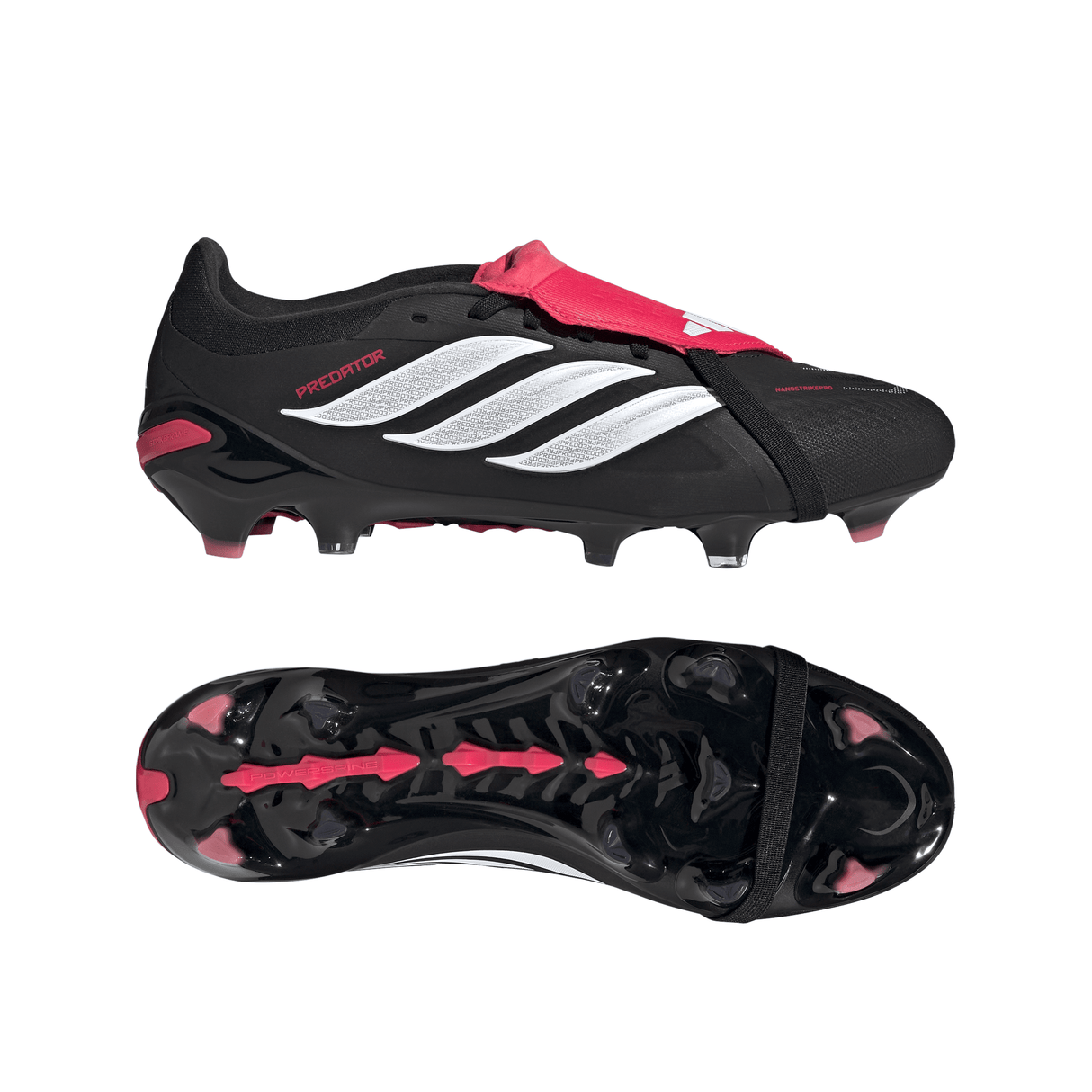adidas Predator Pro Fold-Over Tongue FG Firm Groun Men´s Soccer Cleats - Black/White - Best Buy Soccer