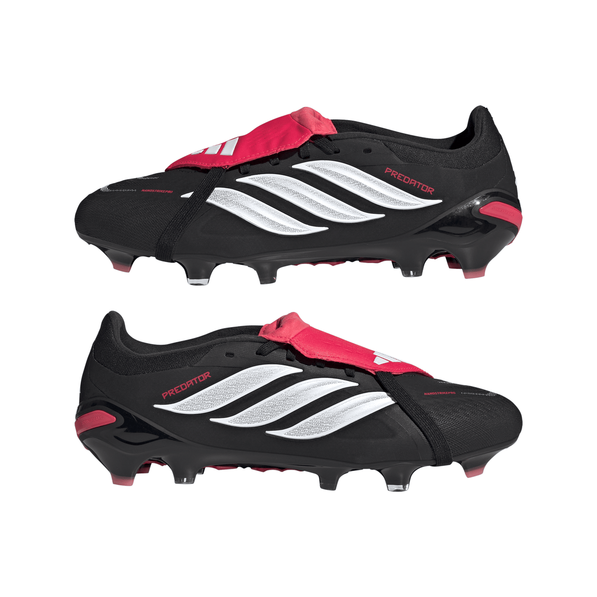 adidas Predator Pro Fold-Over Tongue FG Firm Groun Men´s Soccer Cleats - Black/White - Best Buy Soccer