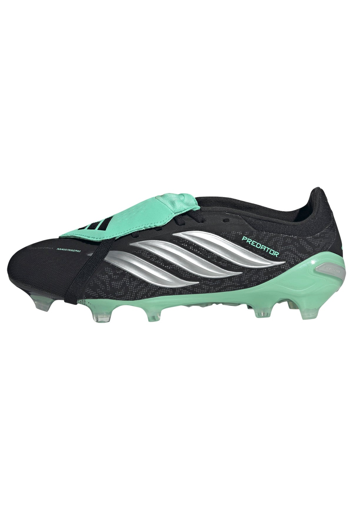 adidas Predator Pro Fold-Over Tongue FG Firm Ground Men's Soccer Cleats - Black/Silver/Mint - Best Buy Soccer