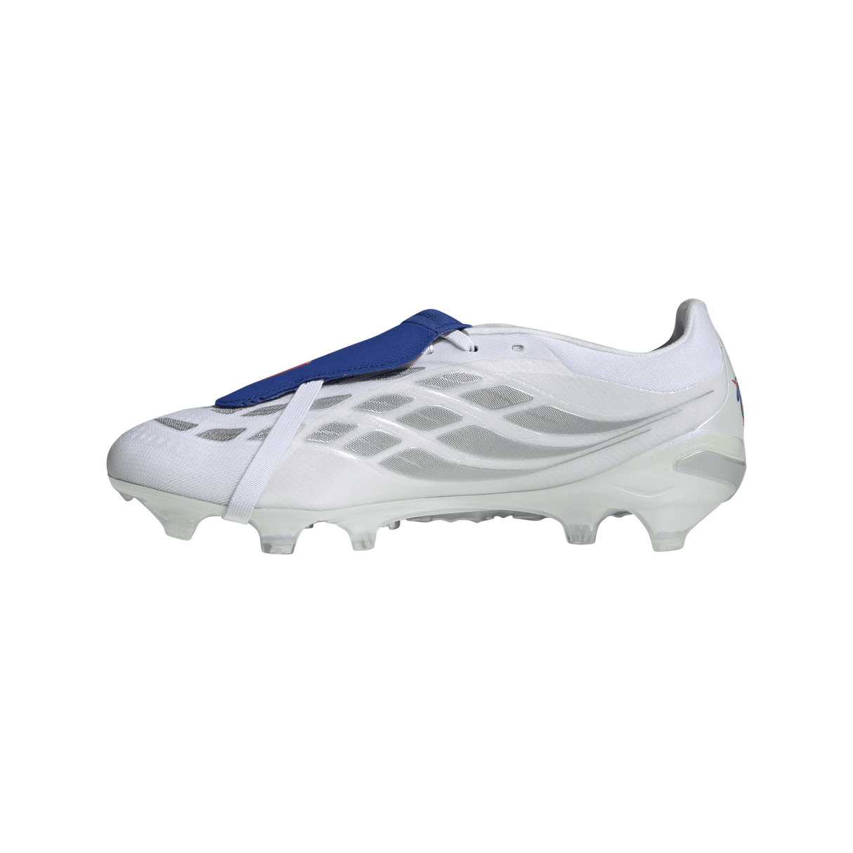 adidas Predator Pro Fold-Over Tongue FG Firm Ground Men's Soccer Cleats - White/Zero Metallic/Blue - Best Buy Soccer