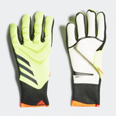adidas Predator Pro Goalkeeper Gloves Solar Yellow/Black/Solar Red - Best Buy Soccer