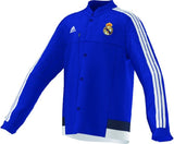 adidas Real Madrid AnthemJacket Youth Blue/Whi - Best Buy Soccer