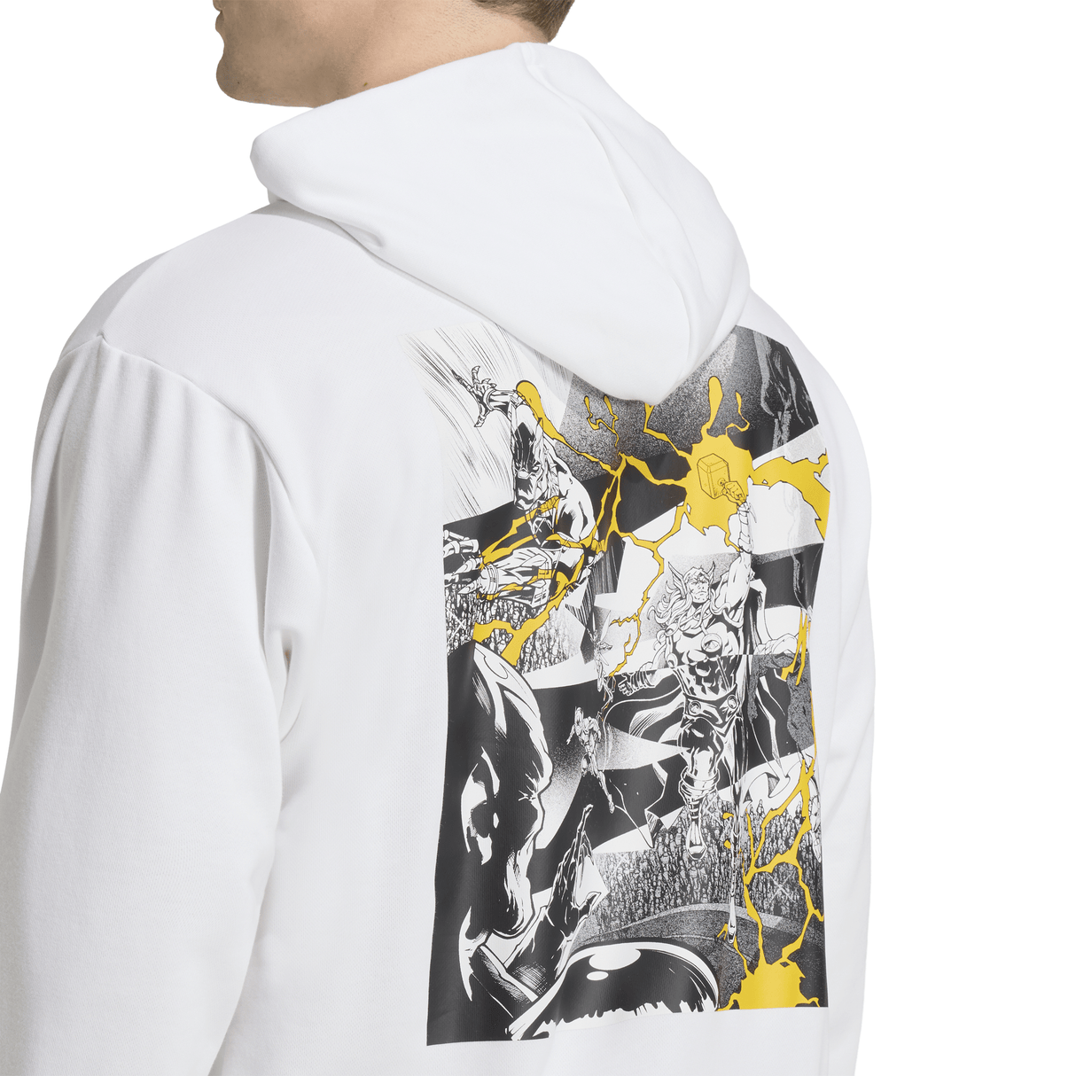 adidas Real Madrid Avengers Men´s Soccer Hoodie - White - Best Buy Soccer