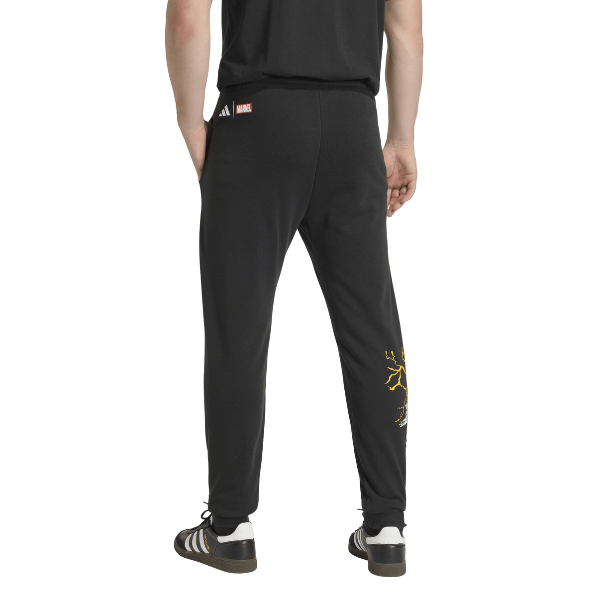 adidas Real Madrid Avengers Men's Soccer Tracksuit Bottoms - Black - Best Buy Soccer
