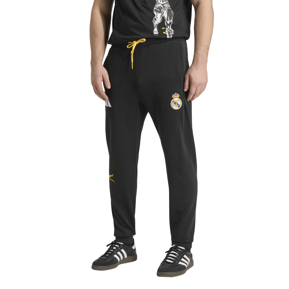 adidas Real Madrid Avengers Men's Soccer Tracksuit Bottoms - Black - Best Buy Soccer