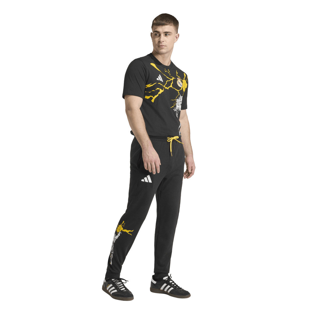 adidas Real Madrid Avengers Men's Soccer Tracksuit Bottoms - Black - Best Buy Soccer