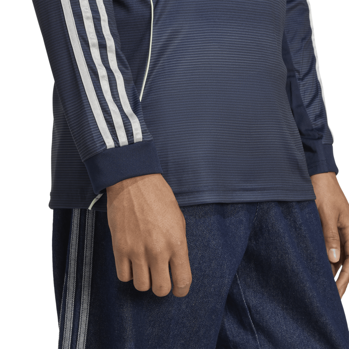 adidas Real Madrid Away Long Sleeve Men's Soccer Jersey 25/26 - Blue - Best Buy Soccer
