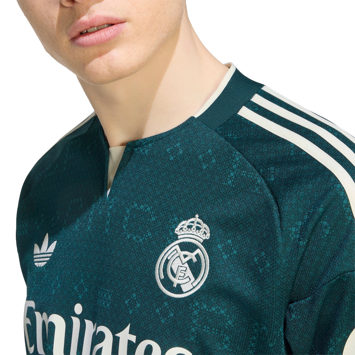 adidas Real Madrid Away Long Sleeve Men's Soccer Jersey 26/27 - Aurivy - Best Buy Soccer