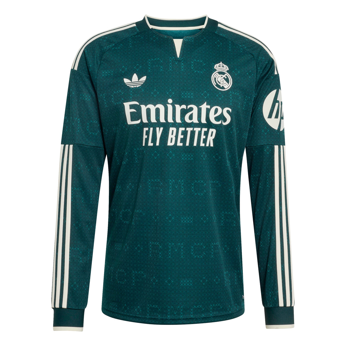 adidas Real Madrid Away Long Sleeve Men's Soccer Jersey 26/27 - Aurivy - Best Buy Soccer