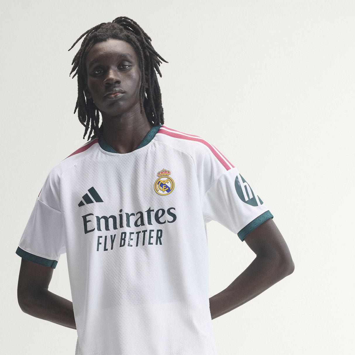 adidas Real Madrid Home Authentic Men's Soccer Jersey 26/27 - White - Best Buy Soccer