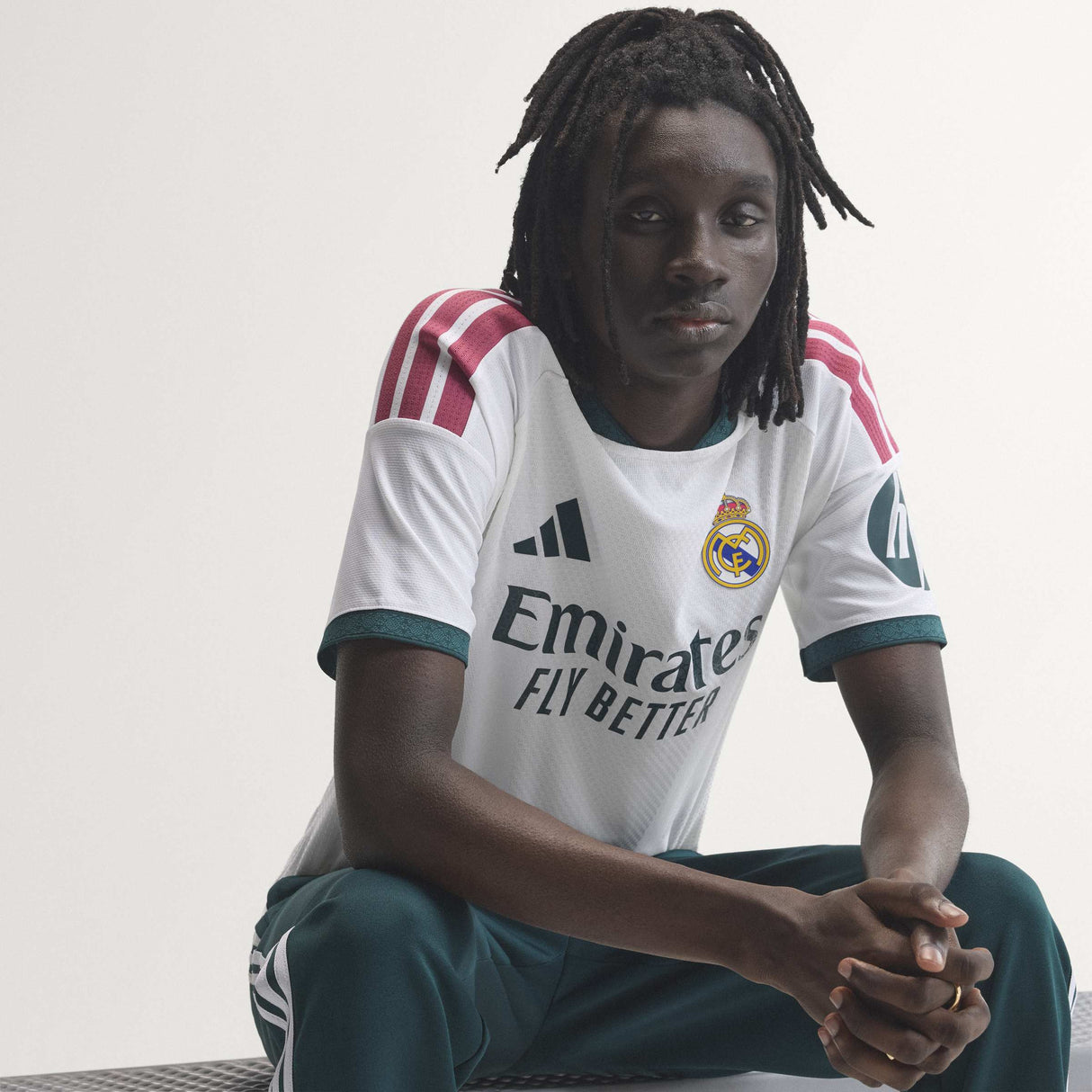 adidas Real Madrid Home Authentic Men's Soccer Jersey 26/27 - White - Best Buy Soccer
