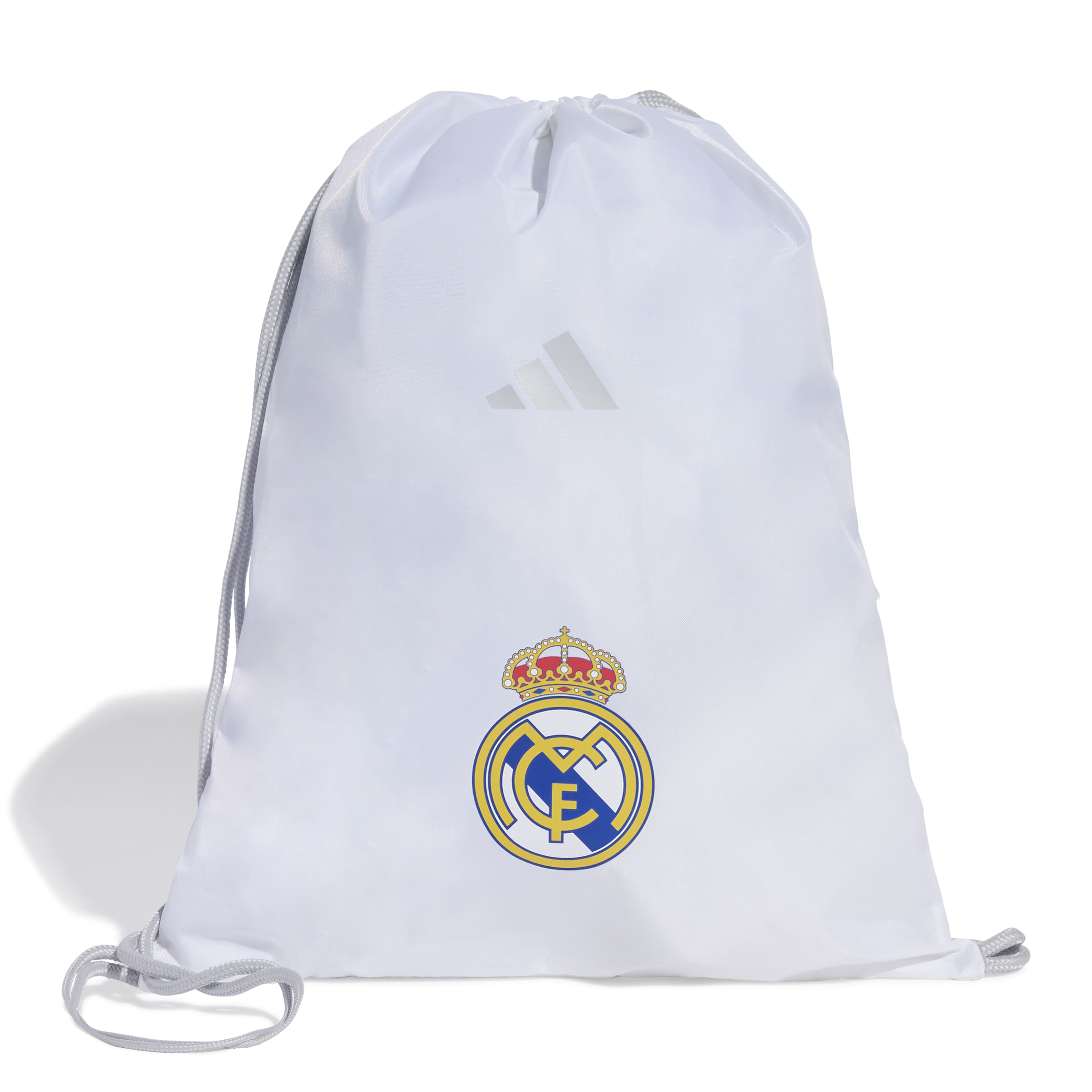 adidas Real Madrid Home Gym Soccer Sack - White/Gold - Best Buy Soccer