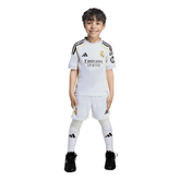 adidas Real Madrid Home Mini Kit Kids 25/26 - White - Best Buy Soccer