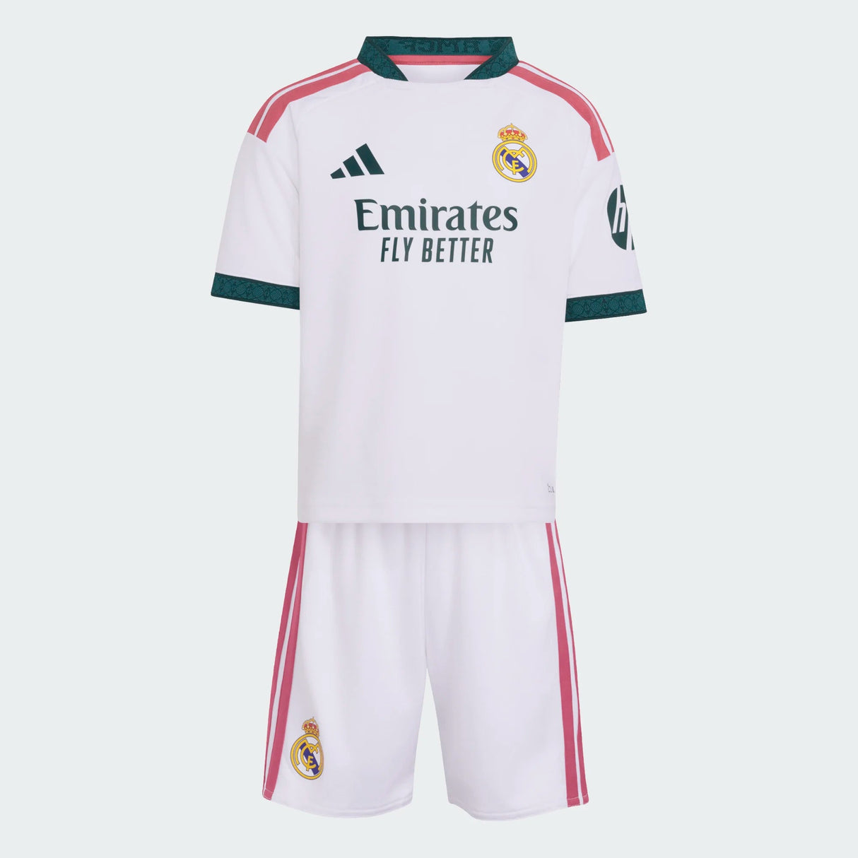 adidas Real Madrid Home Soccer Mini Kids Set 26/27 - White - Best Buy Soccer