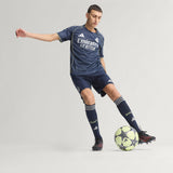 adidas Real Madrid Men's Away Authentic Soccer Jersey 25/26 - Blue - Best Buy Soccer