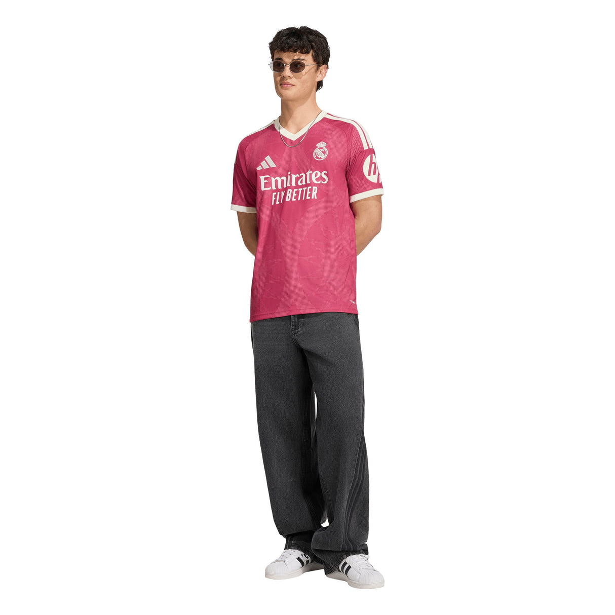 adidas Real Madrid Third Men's Soccer Jersey 26/27 - Pink - Best Buy Soccer