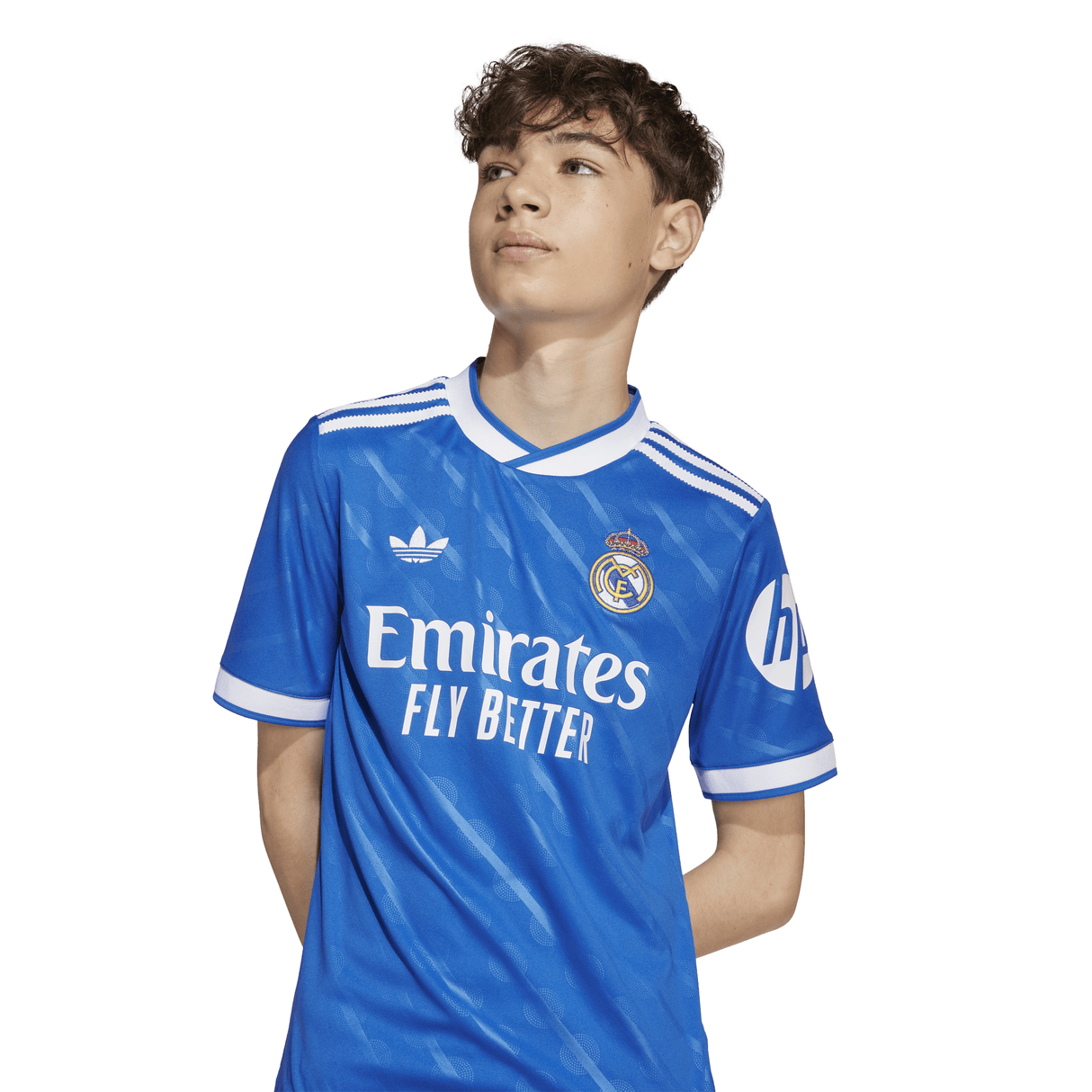 adidas Real Madrid Third Youth Soccer Jersey 25/26 - Blue - Best Buy Soccer