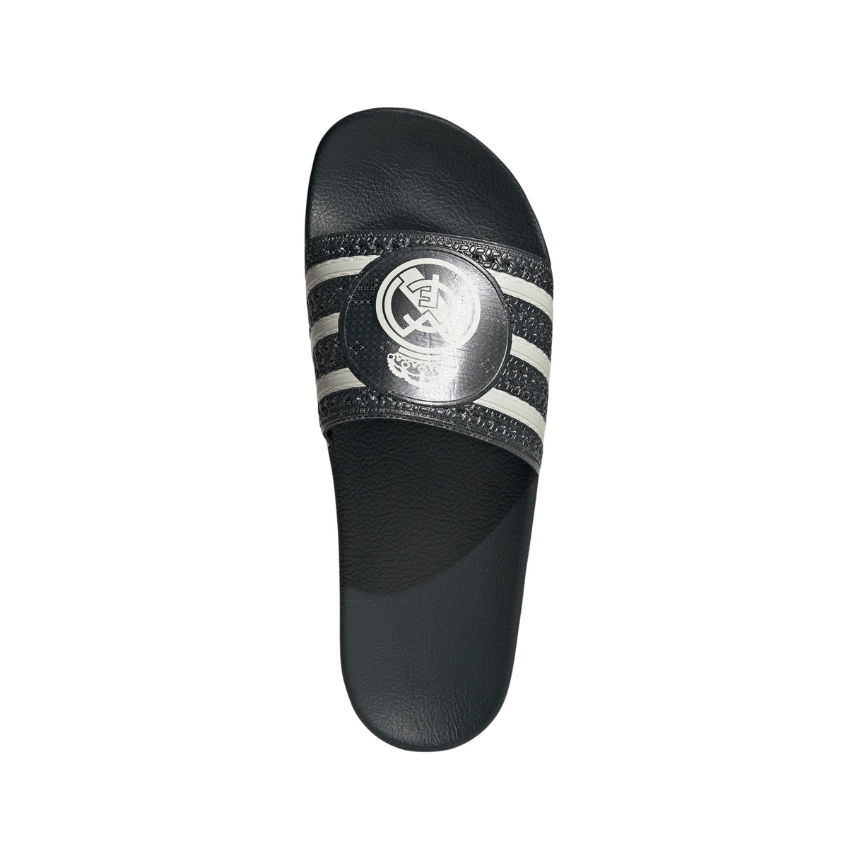 adidas Real Madrid Trefoil Soccer Slide - Ivory - Best Buy Soccer