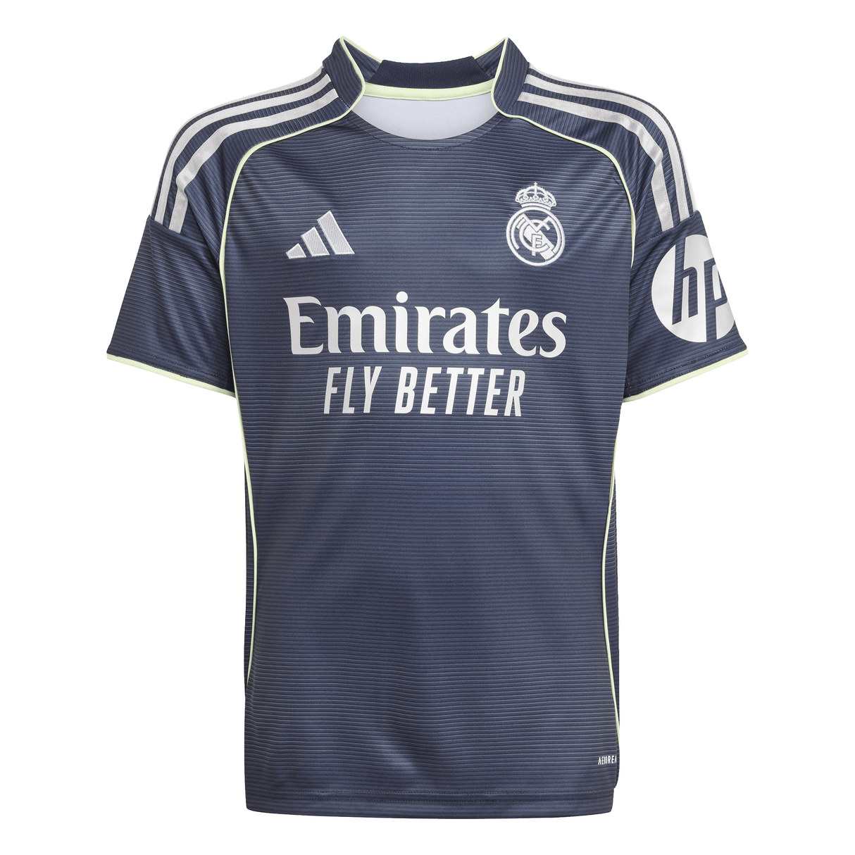 adidas Real Madrid Youth Away Soccer Jersey 25/26 - Blue - Best Buy Soccer