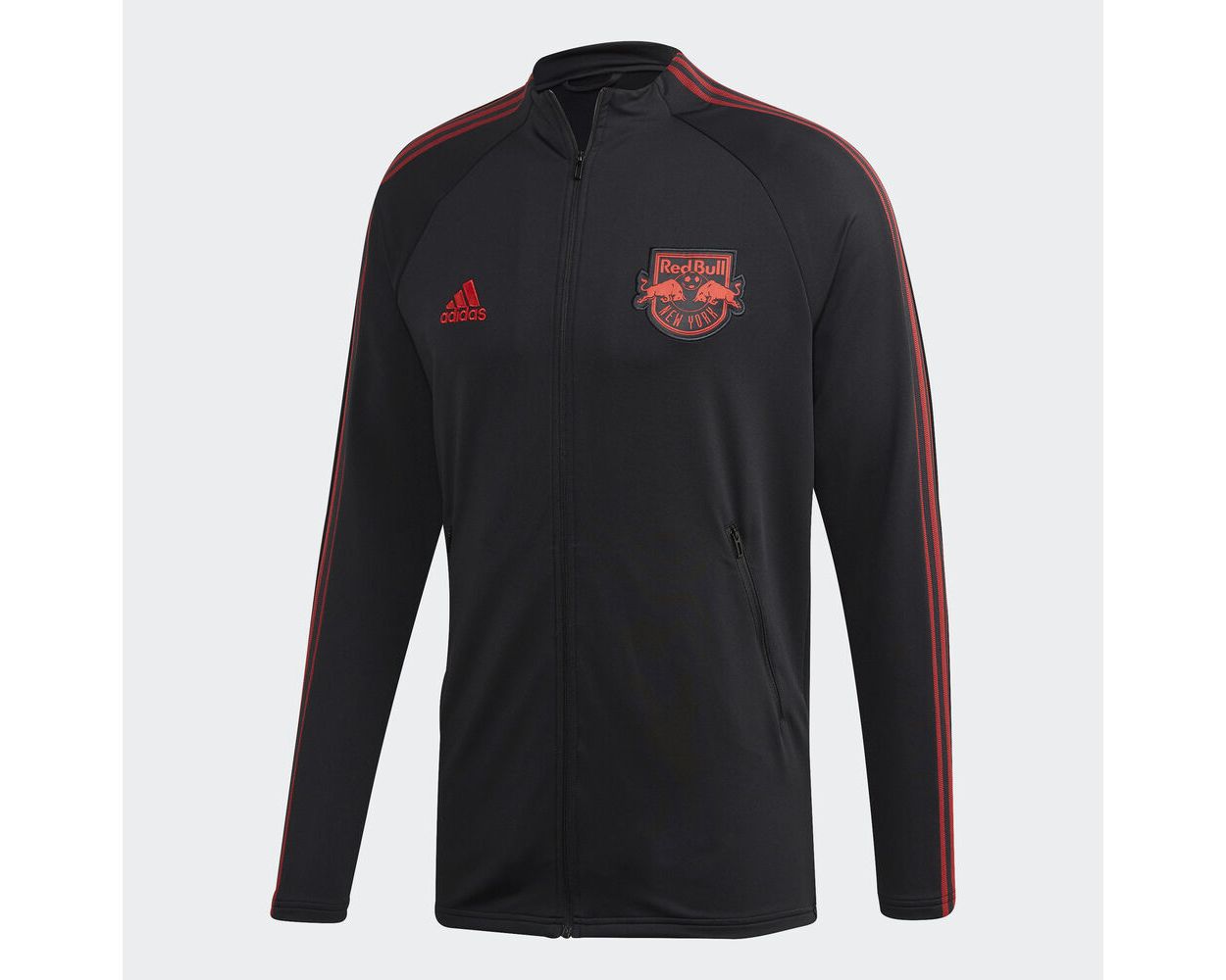 adidas Red Bull Anthem Jacket Black/Re - Best Buy Soccer