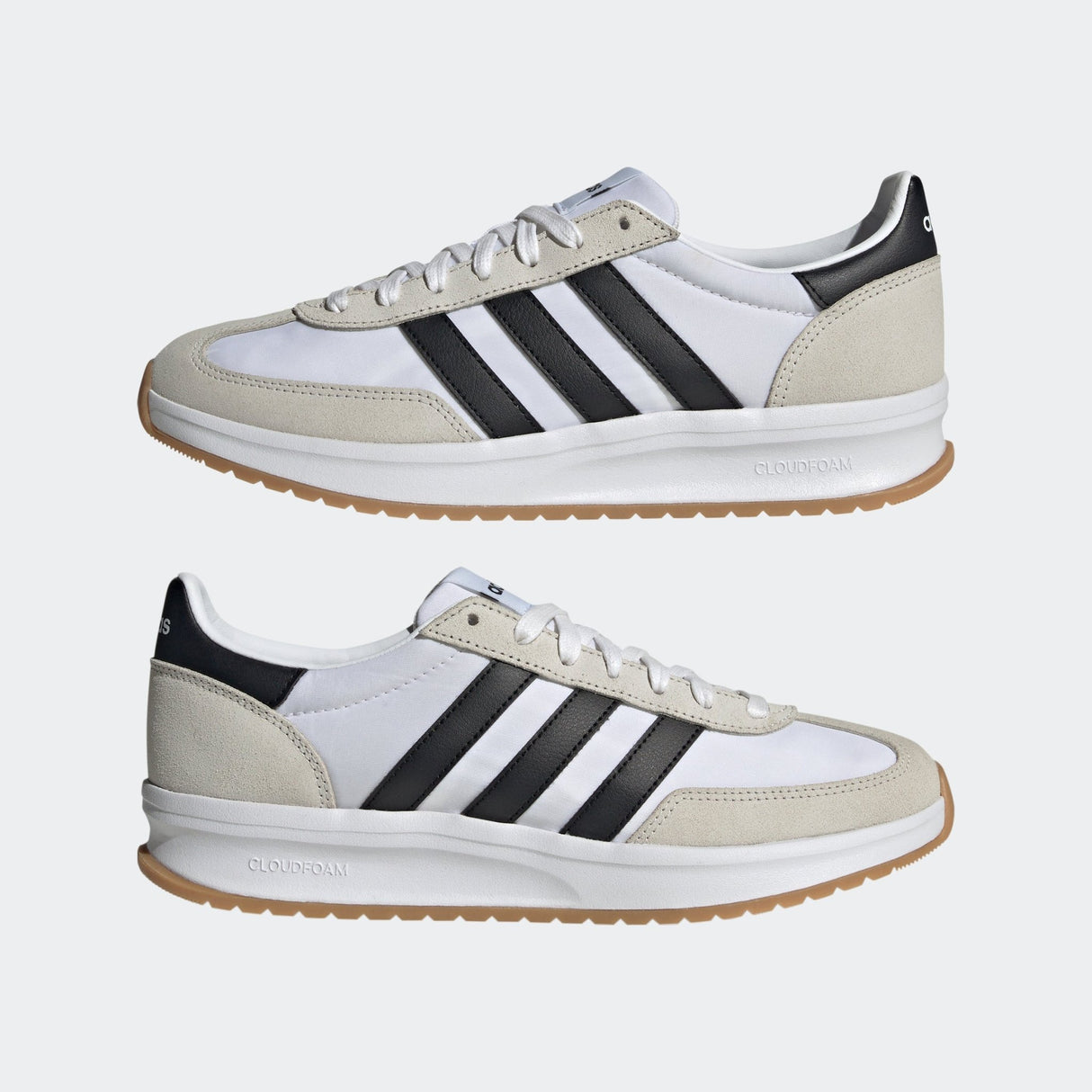 adidas RUN 70s 2.0 Shoes White/Black/Grey - Best Buy Soccer