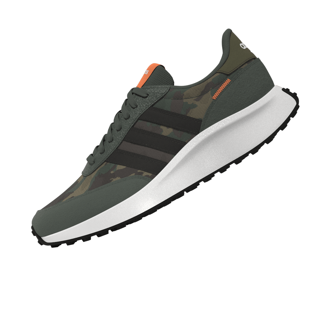 adidas Run 70s Lifestyle Running Shoes Green Oxide/Black/Screaming Orange - Best Buy Soccer