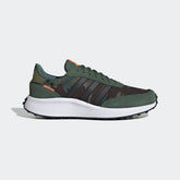 adidas Run 70s Lifestyle Running Shoes Green Oxide/Black/Screaming Orange - Best Buy Soccer