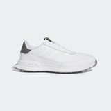 adidas S2G 24 Leather Spikeless Golf Shoes White/White/Charcoal - Best Buy Soccer