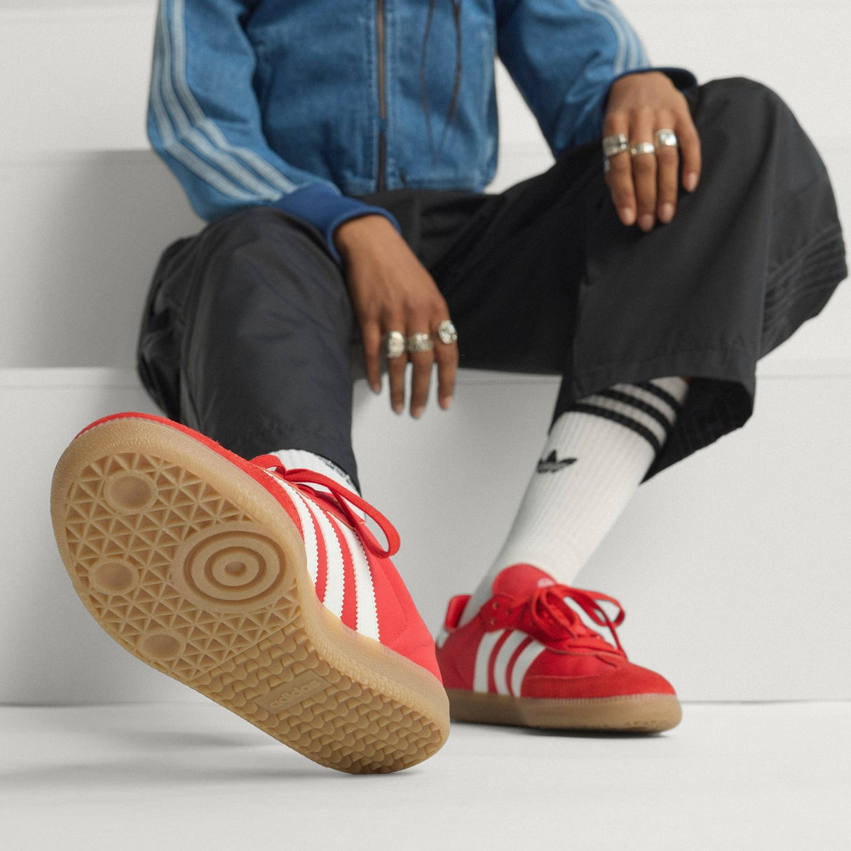 adidas Samba FC Bayern Shoes - Red/White - Best Buy Soccer