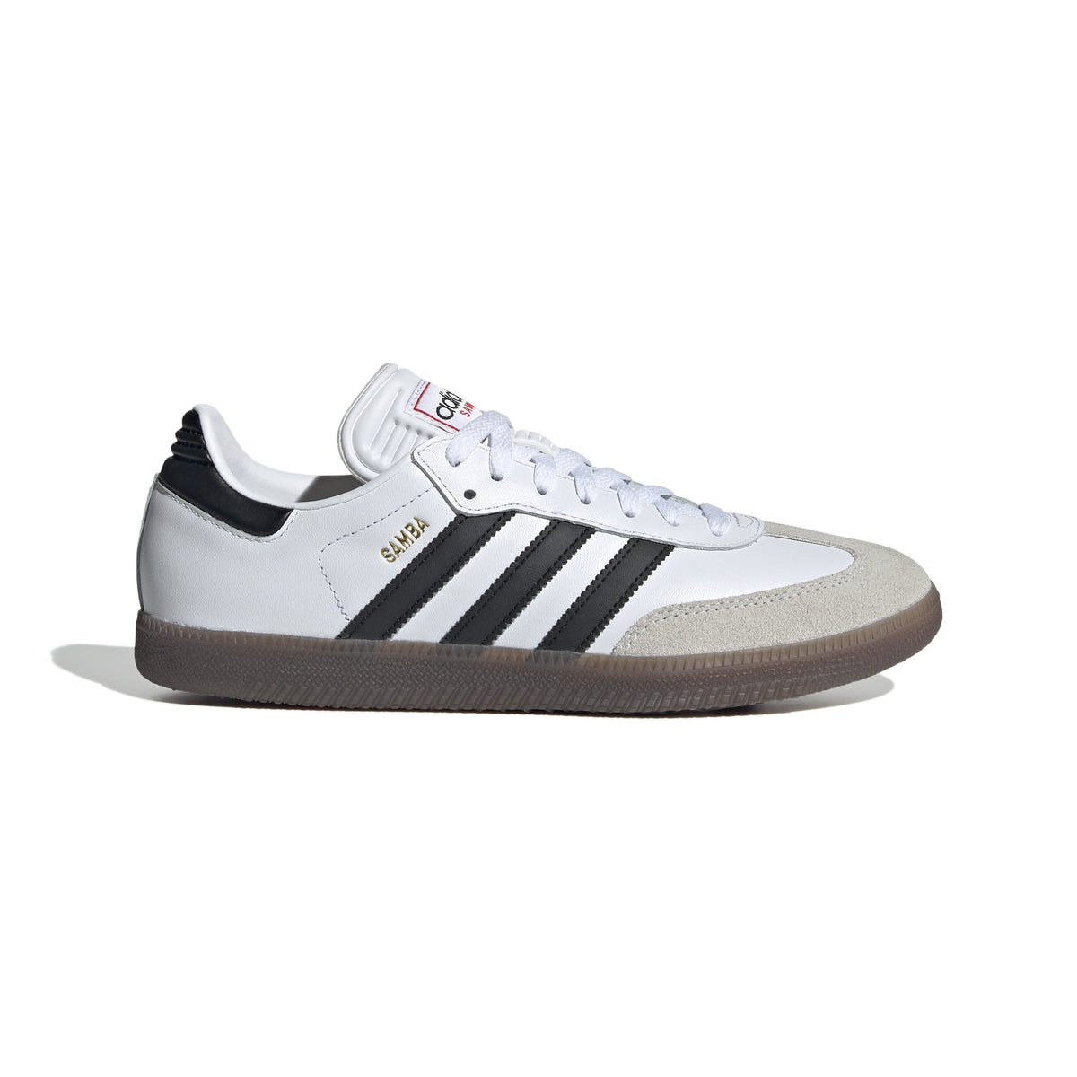 adidas Samba Indoor Shoes, White/Black/Red / 9