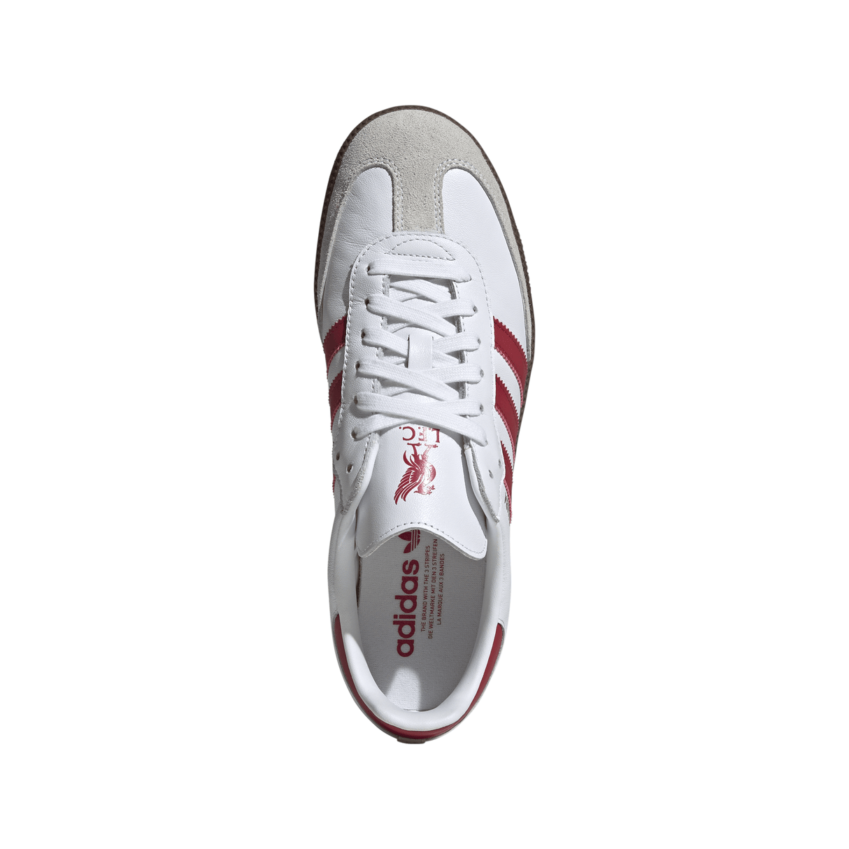 adidas Samba Liverpool FC Shoes - White/Red - Best Buy Soccer