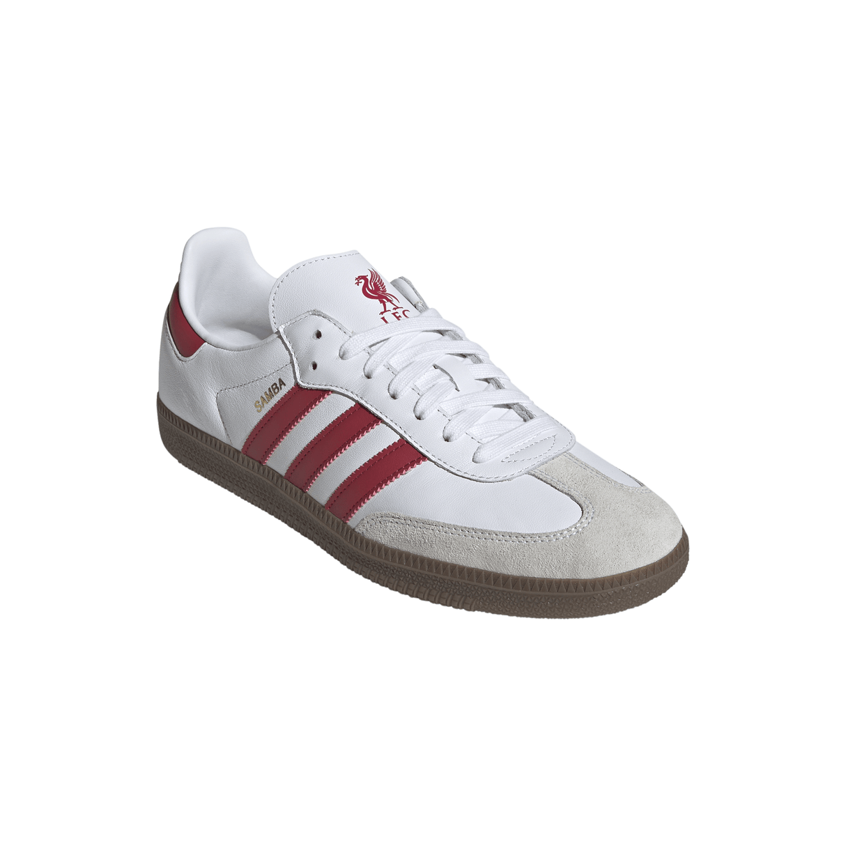 adidas Samba Liverpool FC Shoes - White/Red - Best Buy Soccer