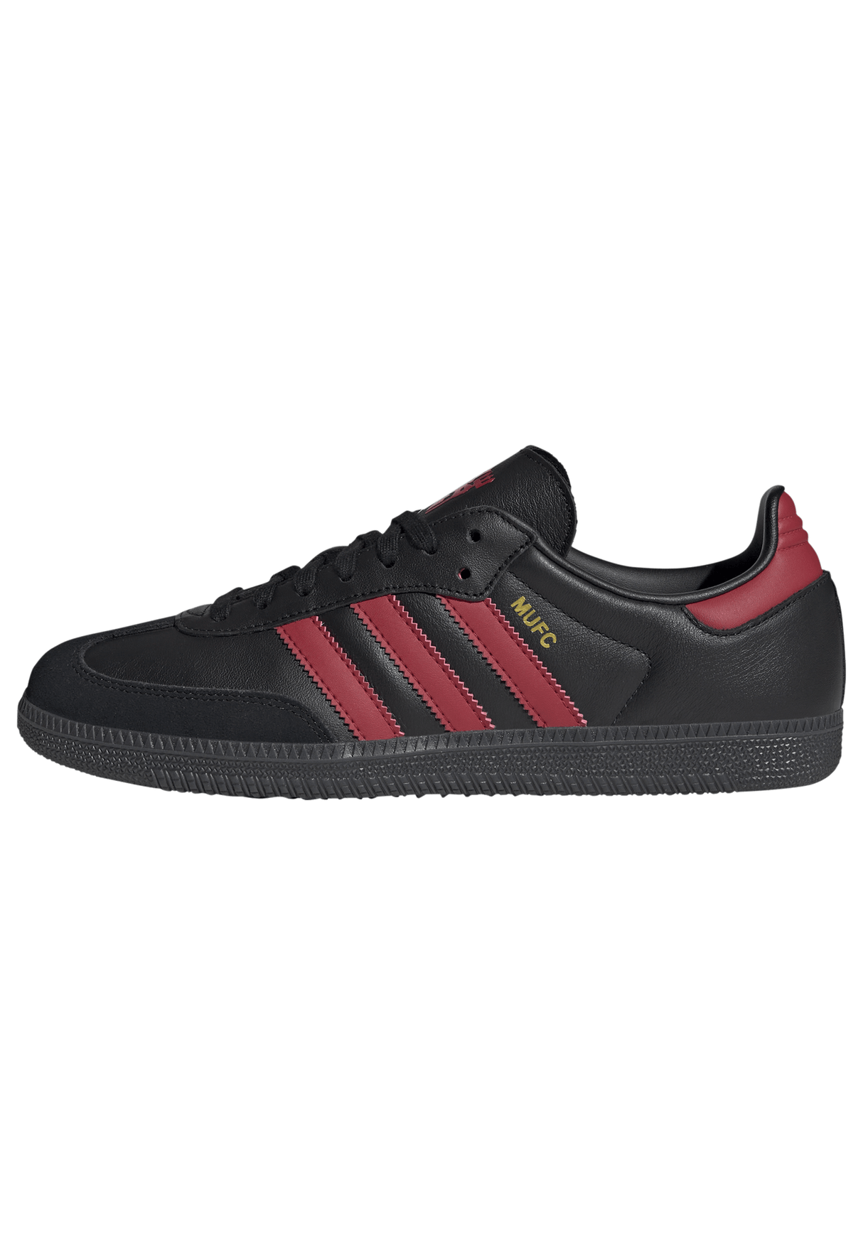 adidas Samba Manchester United IN Men's Soccer Shoes - Black/Red - Best Buy Soccer